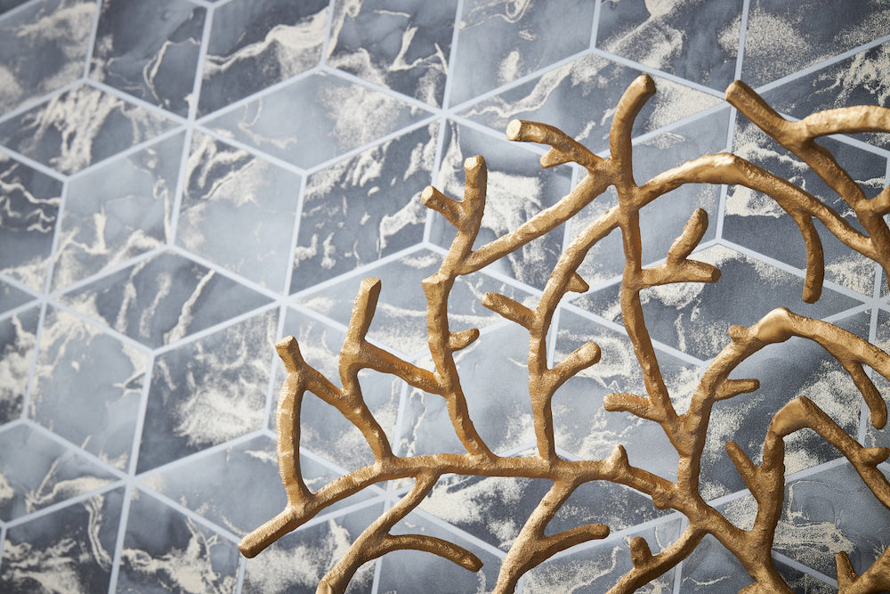 Metropolitan Stories 2 - Geo Marble industrial wallpaper AS Creation    