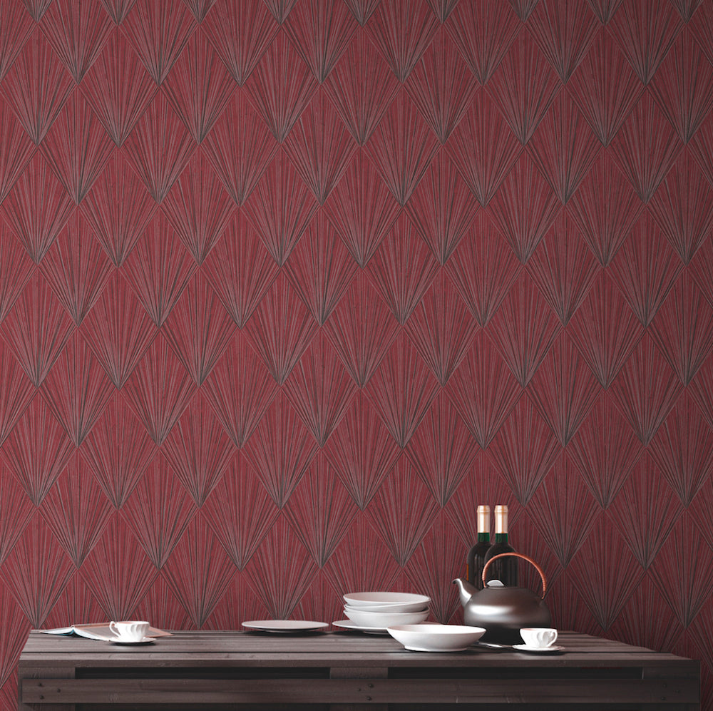 Metropolitan Stories 2 - Deco Starburst art deco wallpaper AS Creation    