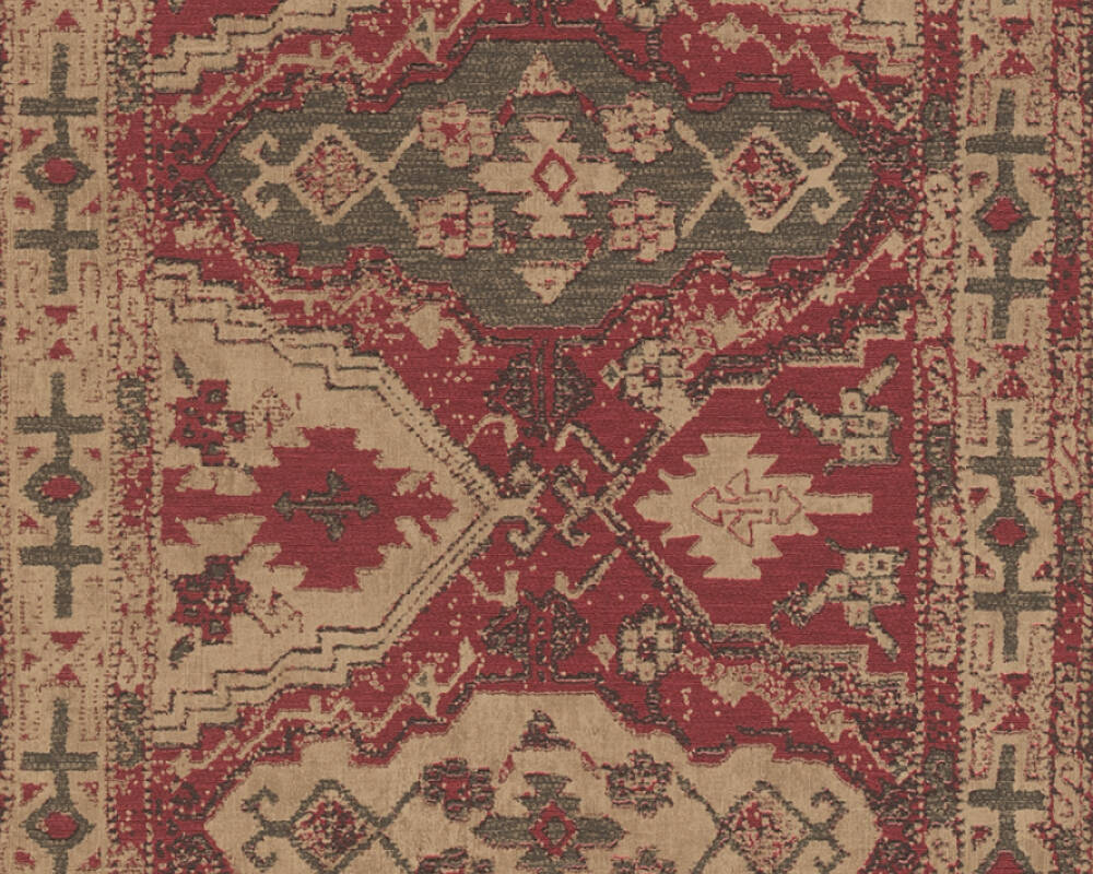 Metropolitan Stories 2 - Magic Carpet damask wallpaper AS Creation Roll Red  378681