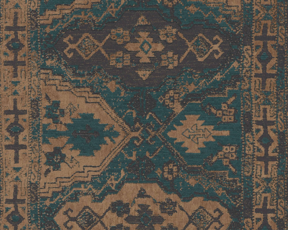 Metropolitan Stories 2 - Magic Carpet damask wallpaper AS Creation Roll Green  378682