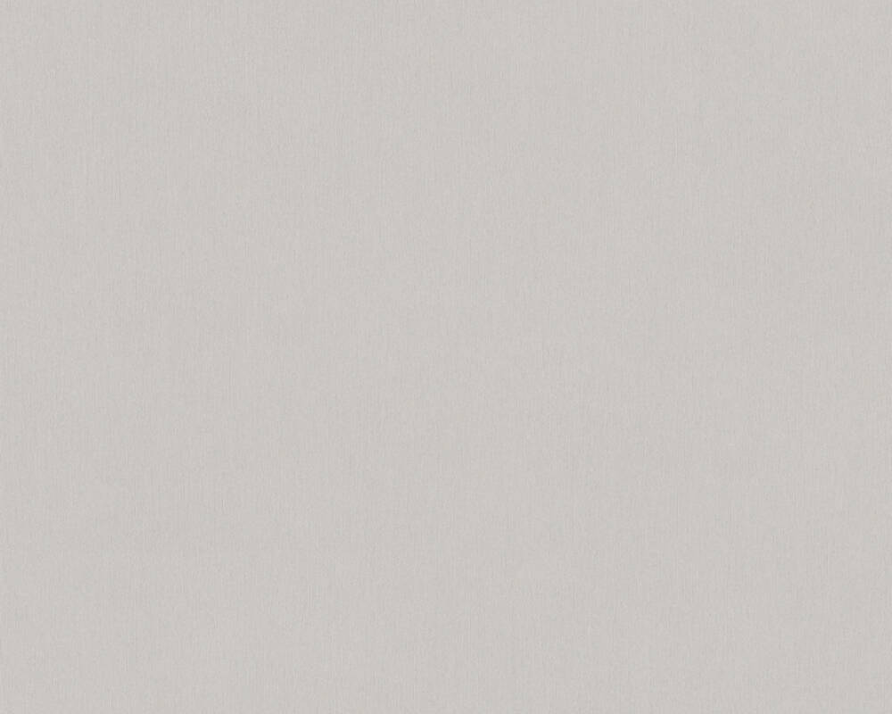 Karl Lagerfeld - Textured Plain designer wallpaper AS Creation Roll Light Grey  378897