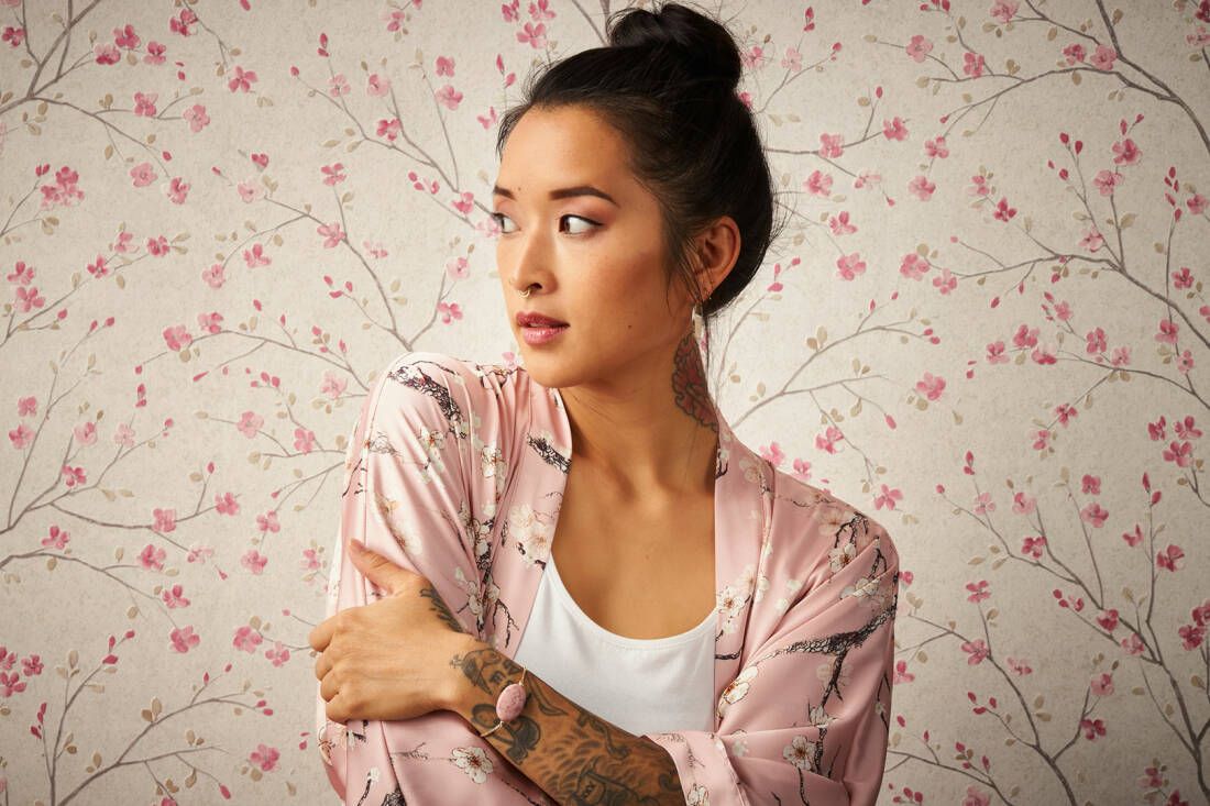Metropolitan Stories 2 - Sakura in Bloom botanical wallpaper AS Creation    