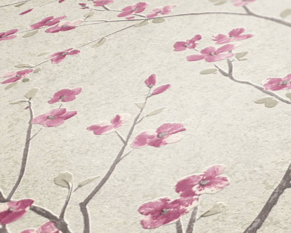 Metropolitan Stories 2 - Sakura in Bloom botanical wallpaper AS Creation    