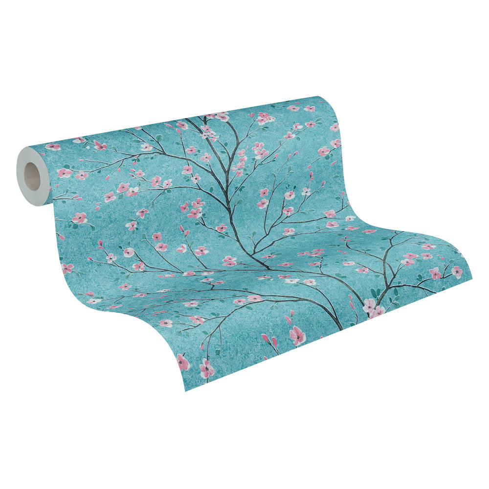 Metropolitan Stories 2 - Sakura in Bloom botanical wallpaper AS Creation    