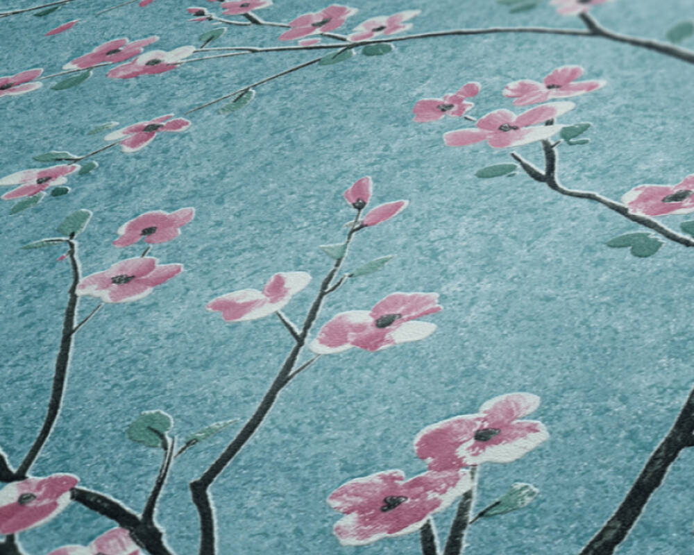 Metropolitan Stories 2 - Sakura in Bloom botanical wallpaper AS Creation    