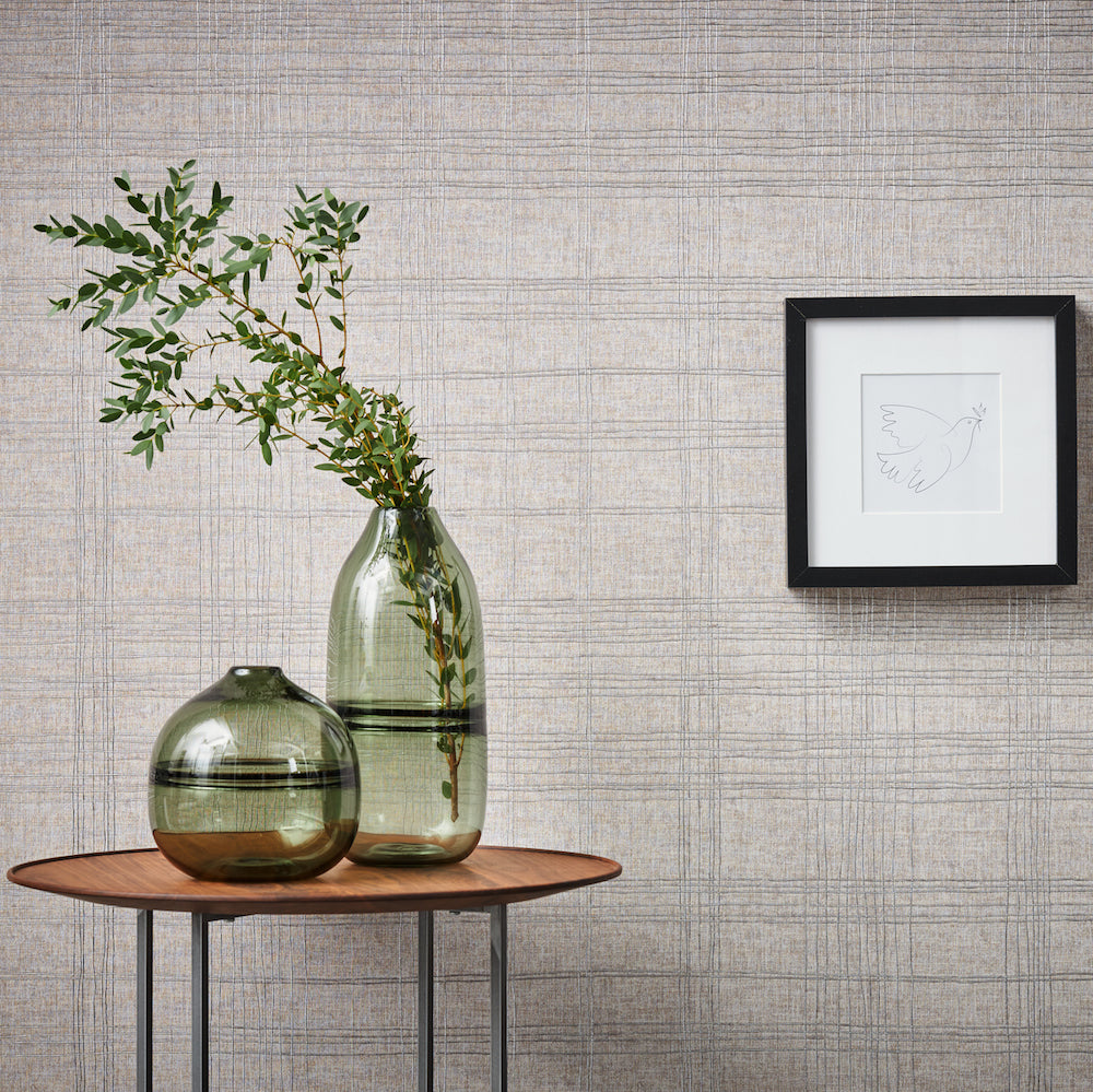 Metropolitan Stories 2 - Metallic Tartan geometric wallpaper AS Creation    