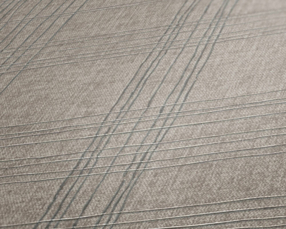 Metropolitan Stories 2 - Metallic Tartan geometric wallpaper AS Creation    
