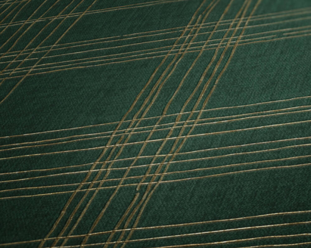 Metropolitan Stories 2 - Metallic Tartan geometric wallpaper AS Creation    