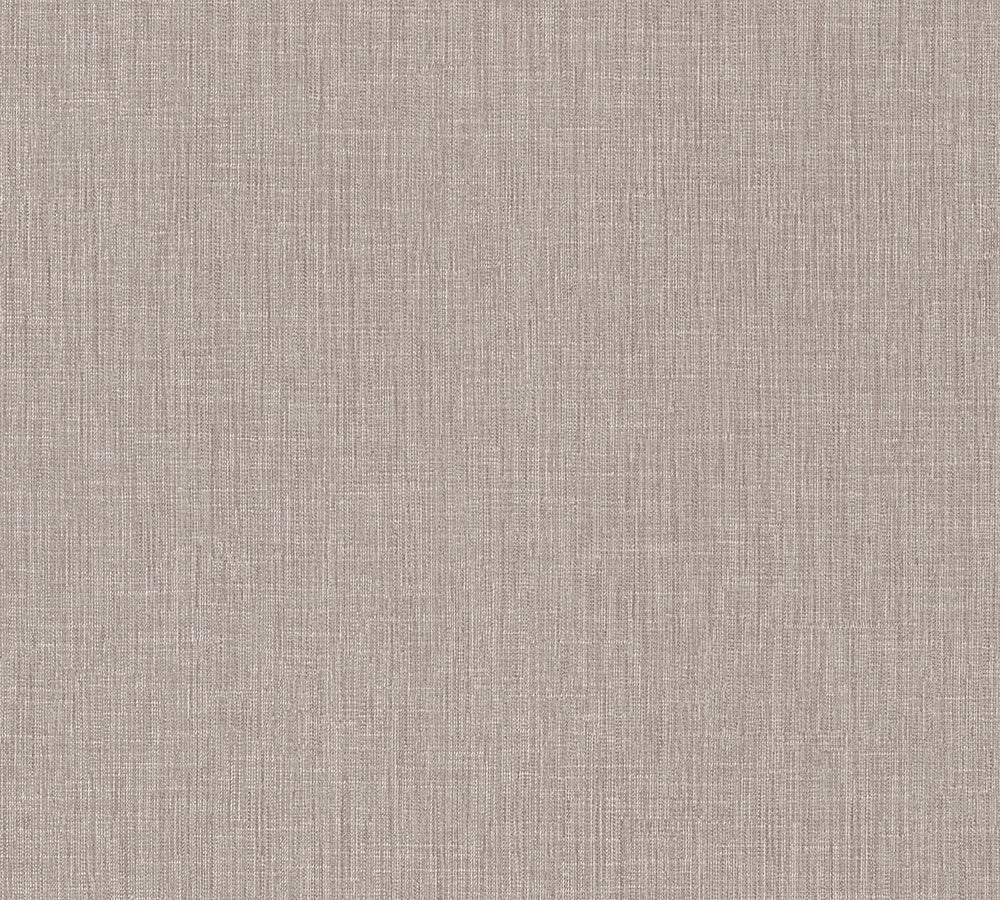 Daniel Hechter 6 - Subtle Seagrass Look plain wallpaper AS Creation Roll Light Brown  379524