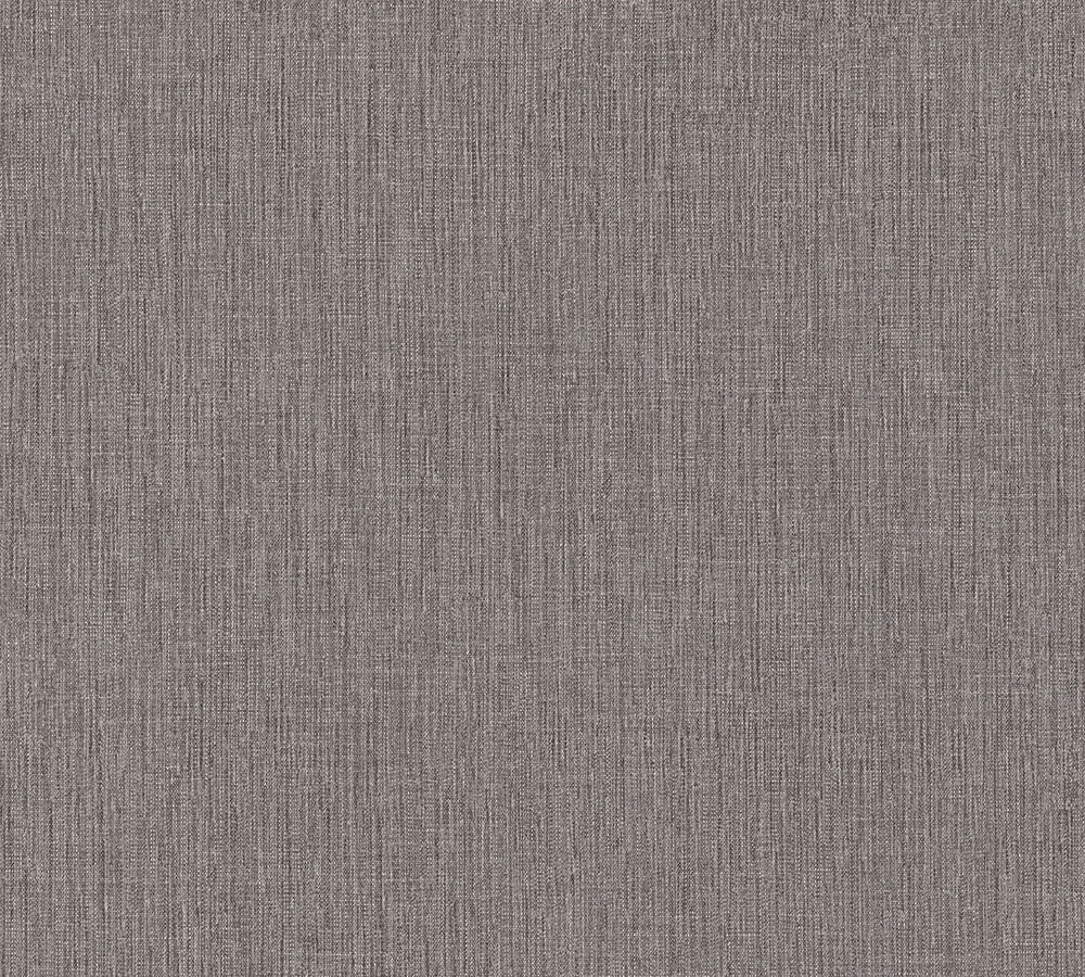 Daniel Hechter 6 - Subtle Seagrass Look plain wallpaper AS Creation Roll Charcoal  379527