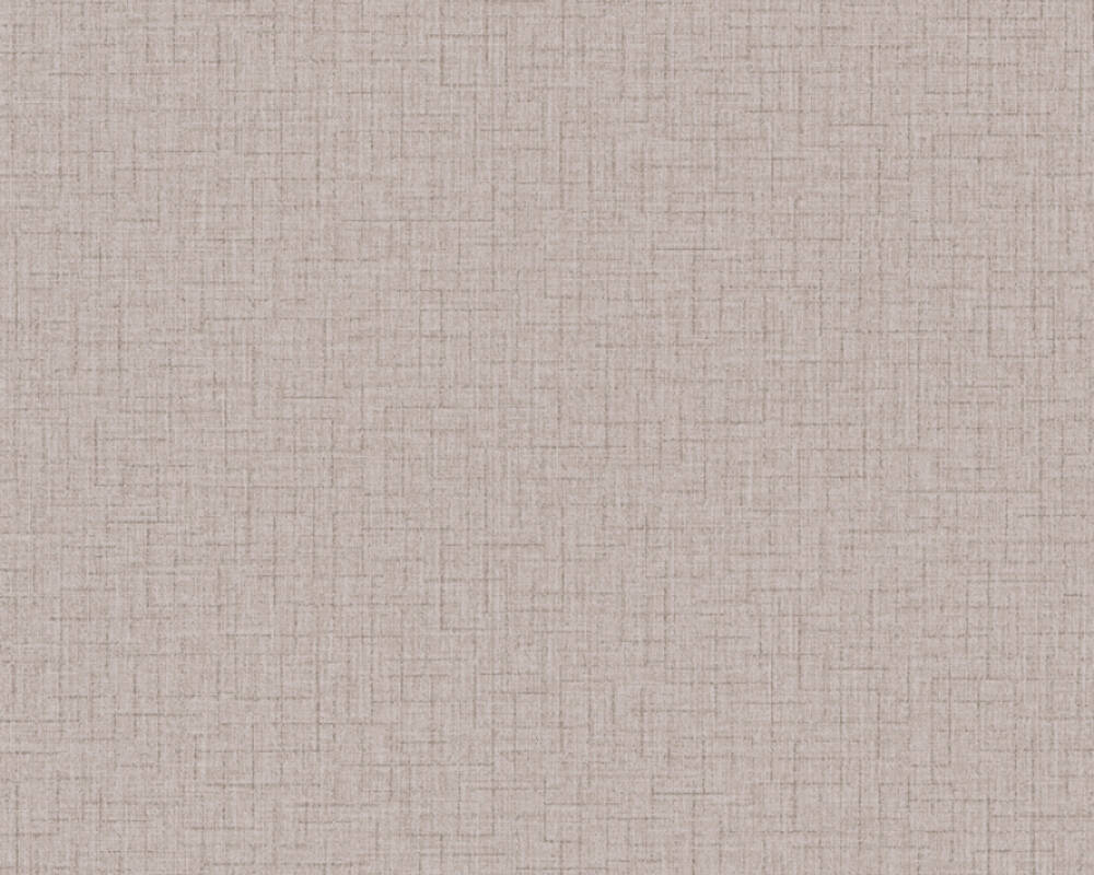 Metropolitan Stories 2 - Seamless Linen Look Sophistication plain wallpaper AS Creation Roll Taupe  379531