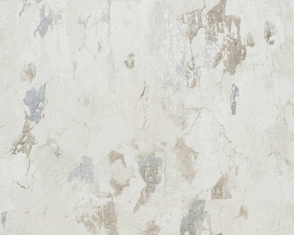 Metropolitan Stories 2 - Distressed Wall industrial wallpaper AS Creation Roll Grey  379544