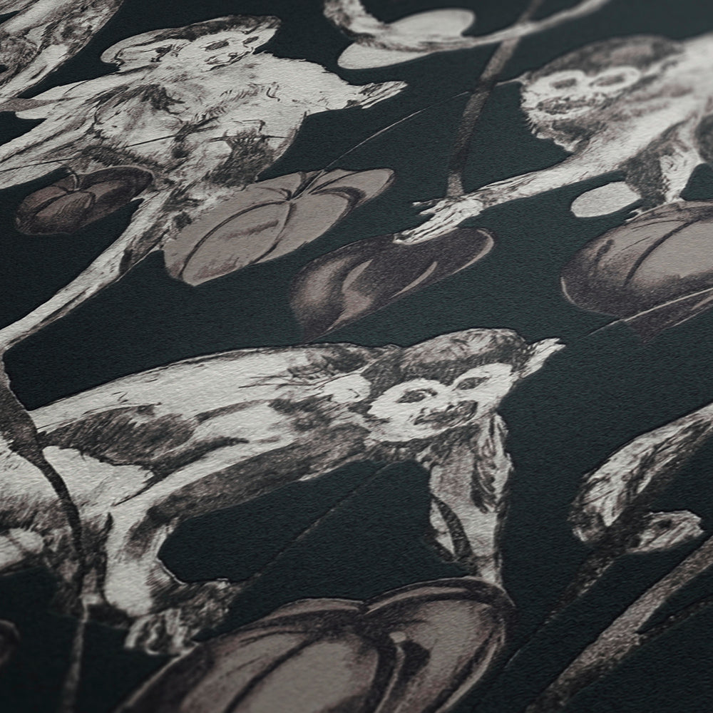 Michalsky 4 - Mad Monkeys botanical wallpaper AS Creation    