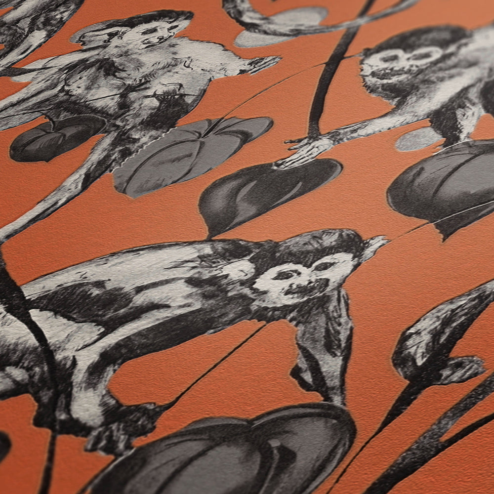 Michalsky 4 - Mad Monkeys botanical wallpaper AS Creation    