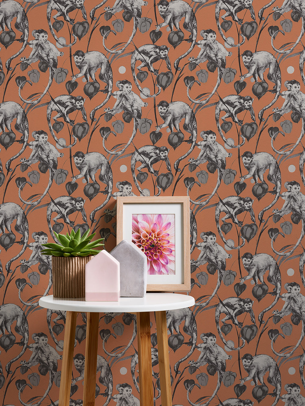 Michalsky 4 - Mad Monkeys botanical wallpaper AS Creation    