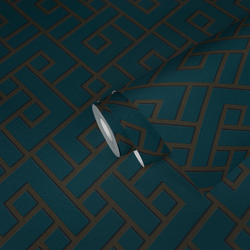 Michalsky 4 - Magic Meander geometric wallpaper AS Creation    