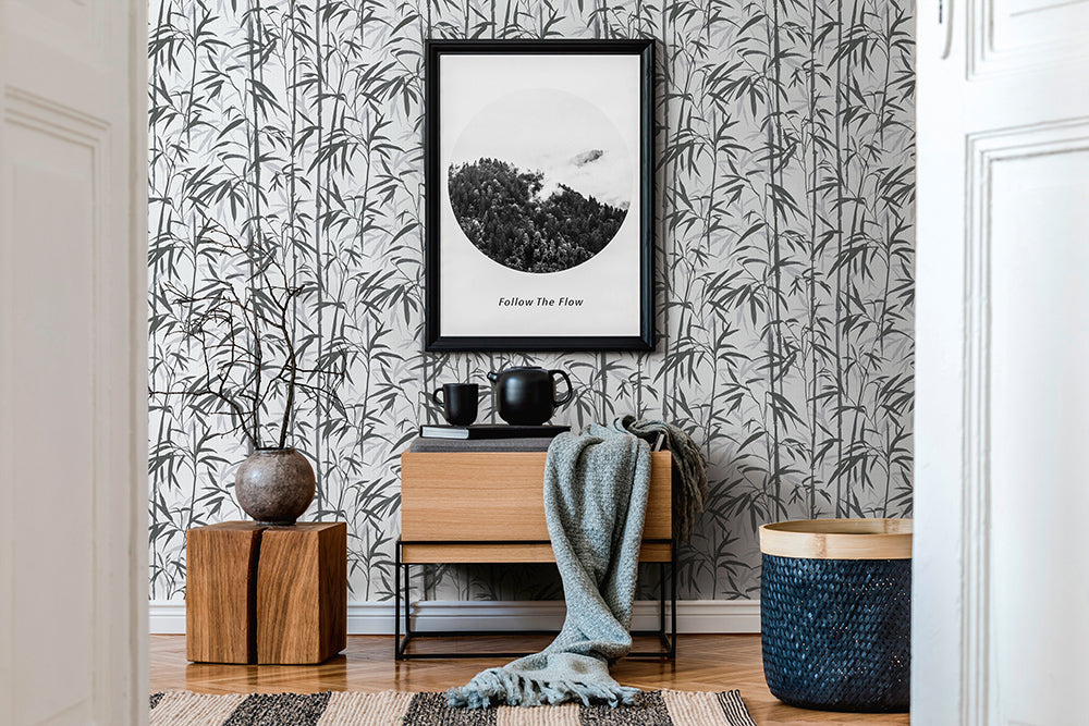 Michalsky 4 - Bold Bamboo botanical wallpaper AS Creation    