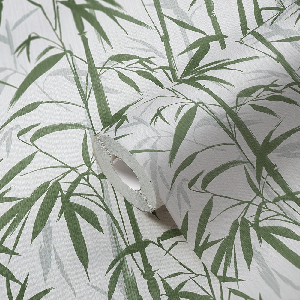Michalsky 4 - Bold Bamboo botanical wallpaper AS Creation    