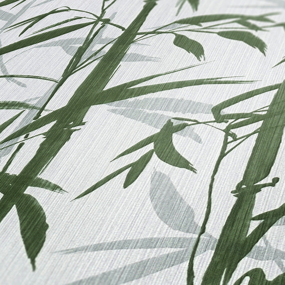 Michalsky 4 - Bold Bamboo botanical wallpaper AS Creation    