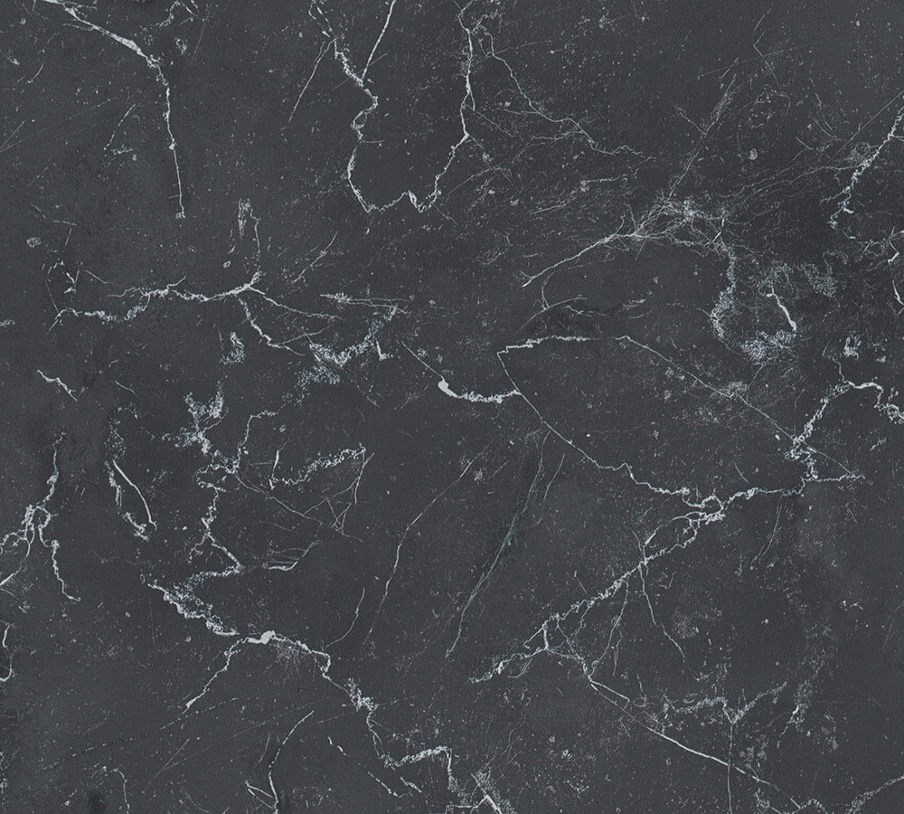 Michalsky 4 - Monumental Marble industrial wallpaper AS Creation Sample Dark Grey  379913-S