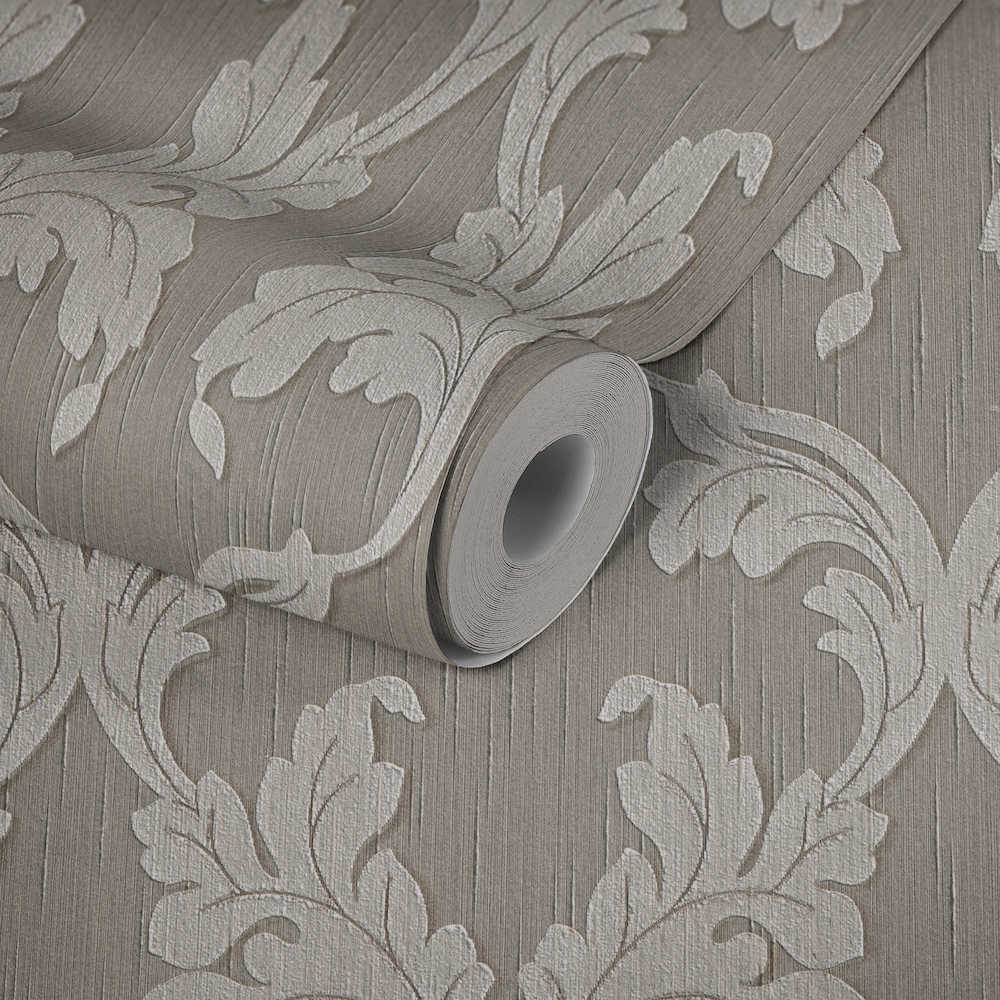 Tessuto - Textured Filigree textile wallpaper AS Creation    