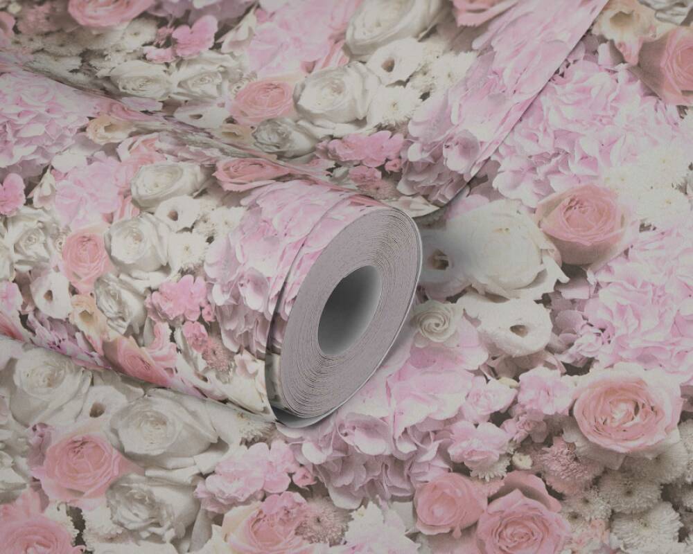 Trendwall 2 - Roses botanical wallpaper AS Creation    