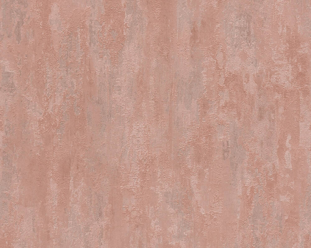 Trendwall 2 - Rough Plaster plain wallpaper AS Creation Roll Pink  380442