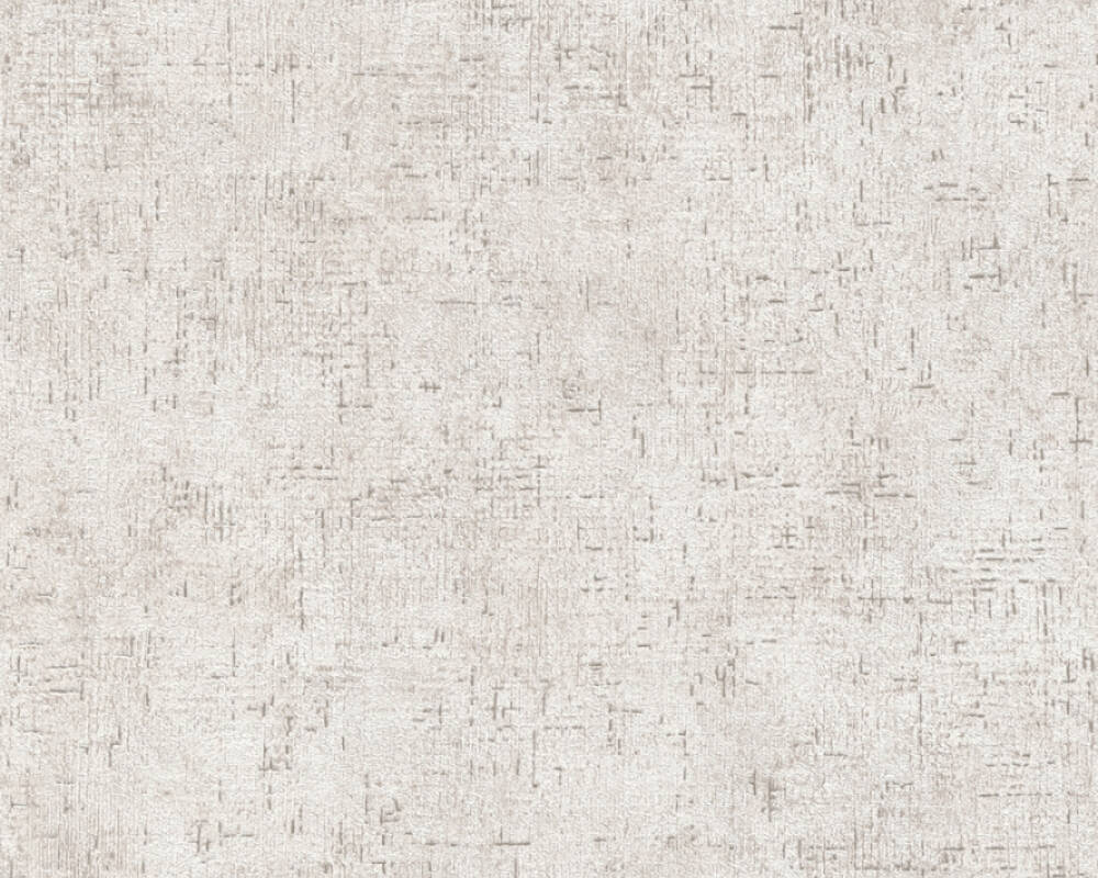 Trendwall 2 - Textured Distressed Effect plain wallpaper AS Creation Roll Cream  380892