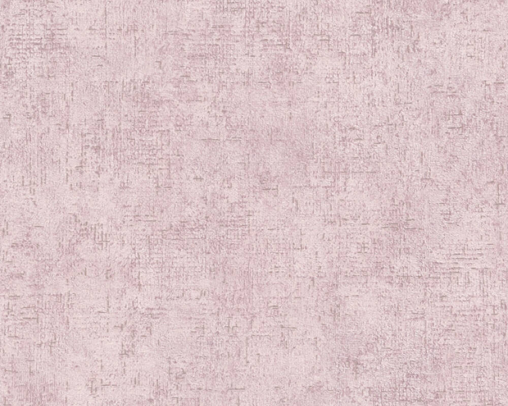 Trendwall 2 - Textured Distressed Effect plain wallpaper AS Creation Roll Light Purple  380894