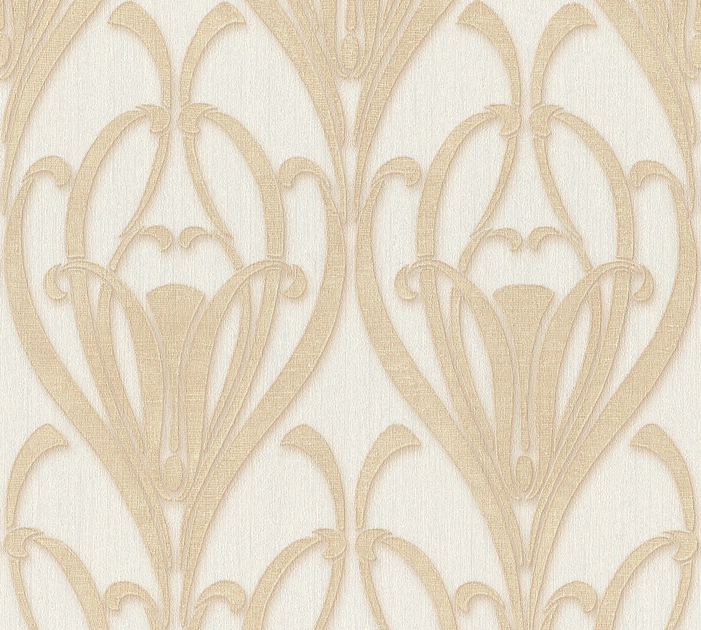 Mata Hari - Art Deco art deco wallpaper AS Creation Roll Gold  380911