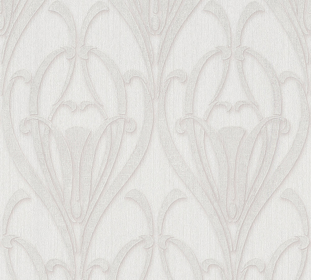 Mata Hari - Art Deco art deco wallpaper AS Creation Roll Light Grey  380913