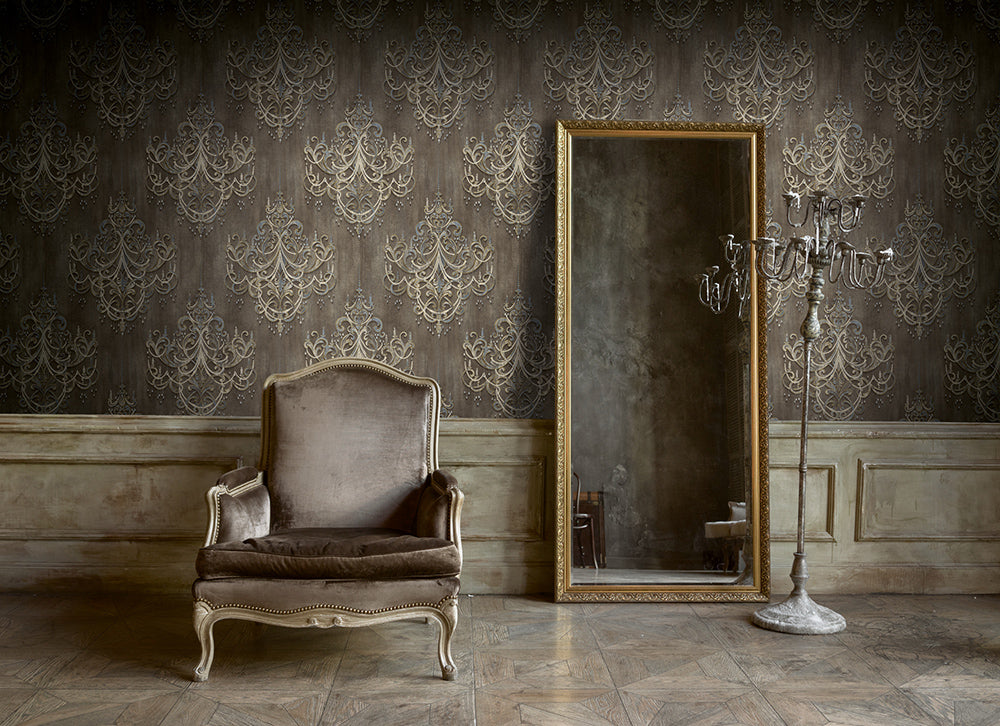 Mata Hari - Vintage Baroque damask wallpaper AS Creation    