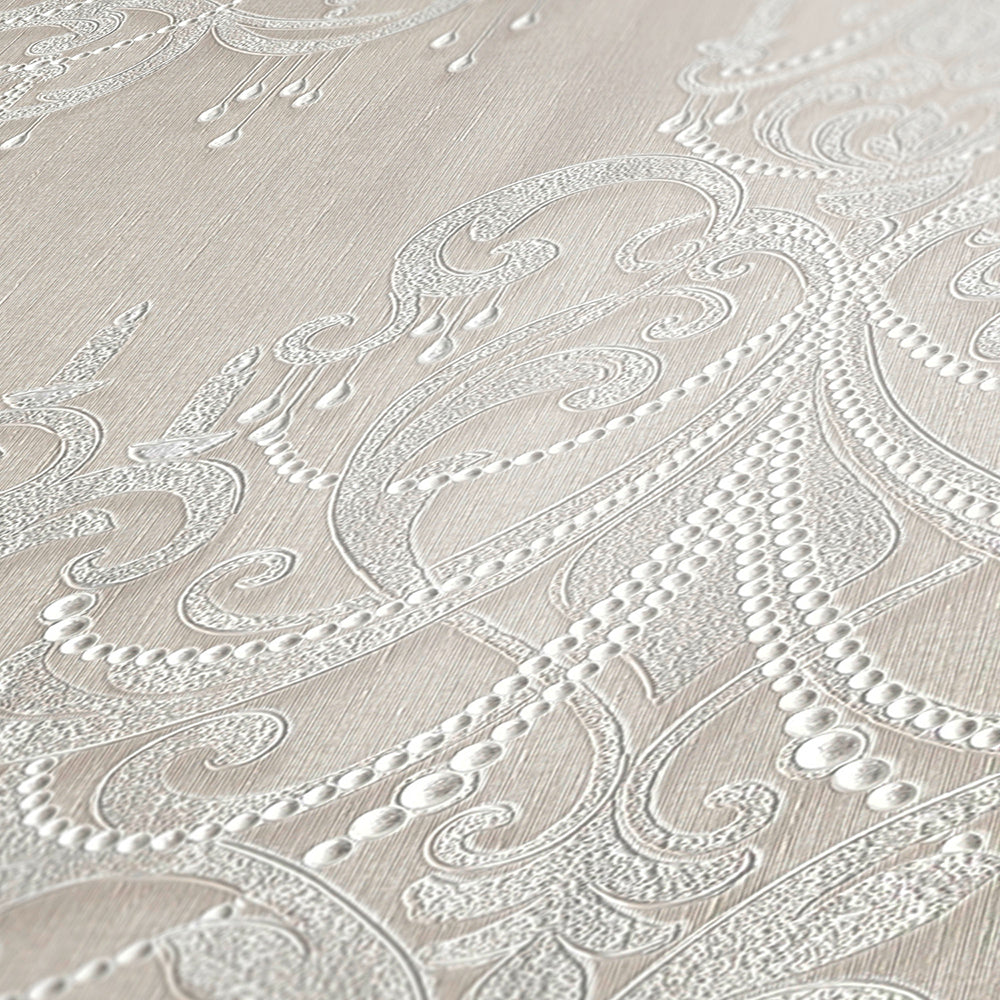 Mata Hari - Vintage Baroque damask wallpaper AS Creation    