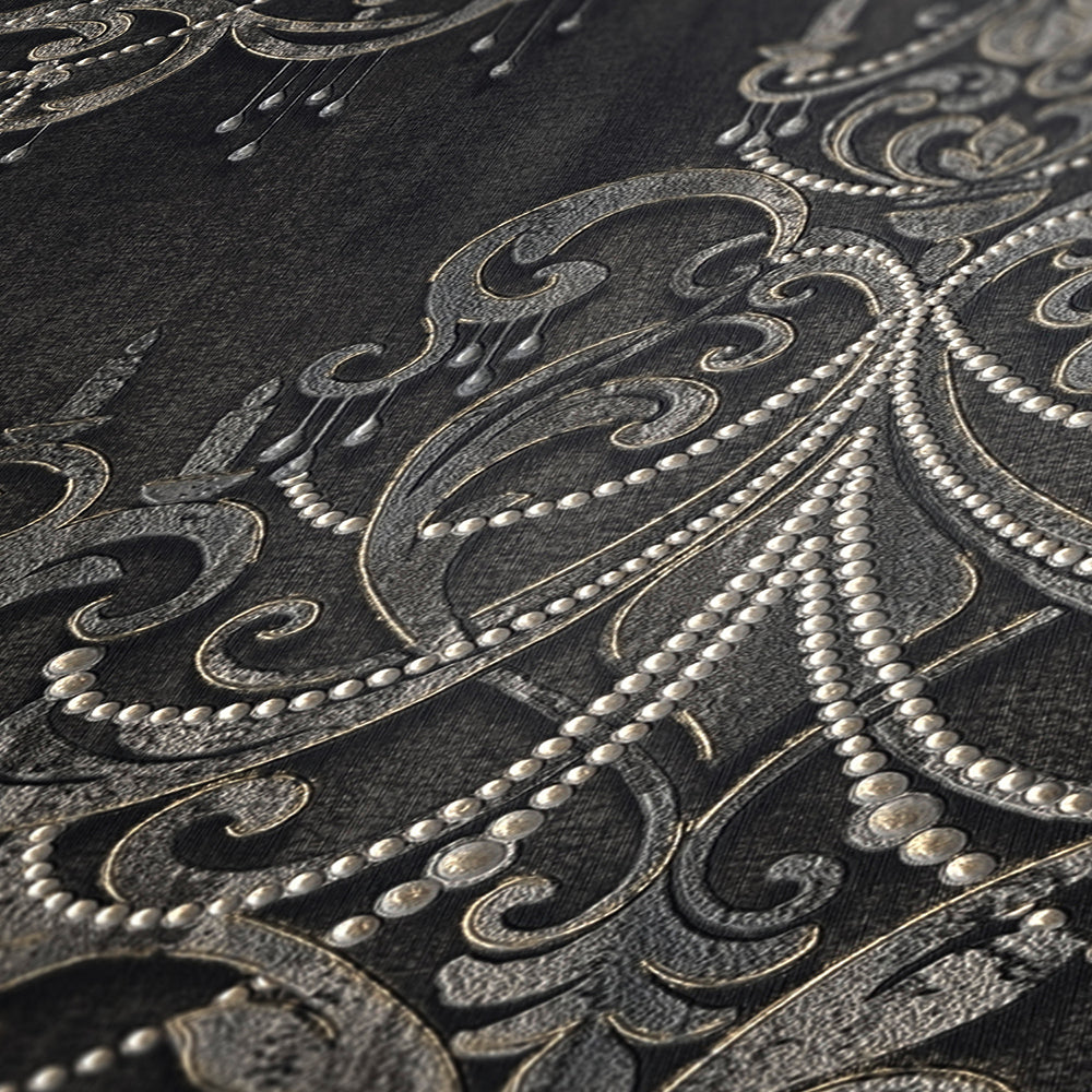 Mata Hari - Vintage Baroque damask wallpaper AS Creation    