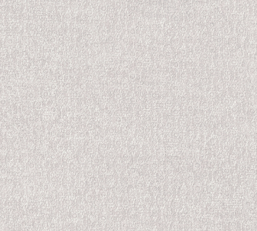 Mata Hari - Shimmery Subtle Texture plain wallpaper AS Creation Roll Light Grey  380974