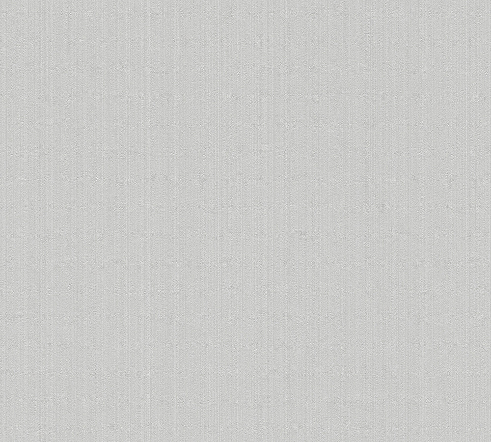 Mata Hari - Subtle Plains plain wallpaper AS Creation Roll Grey  380989