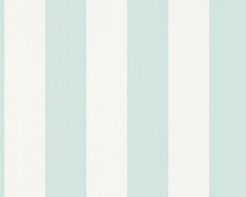 Trendwall 2 - Block Stripes stripe wallpaper AS Creation Roll Blue  381014