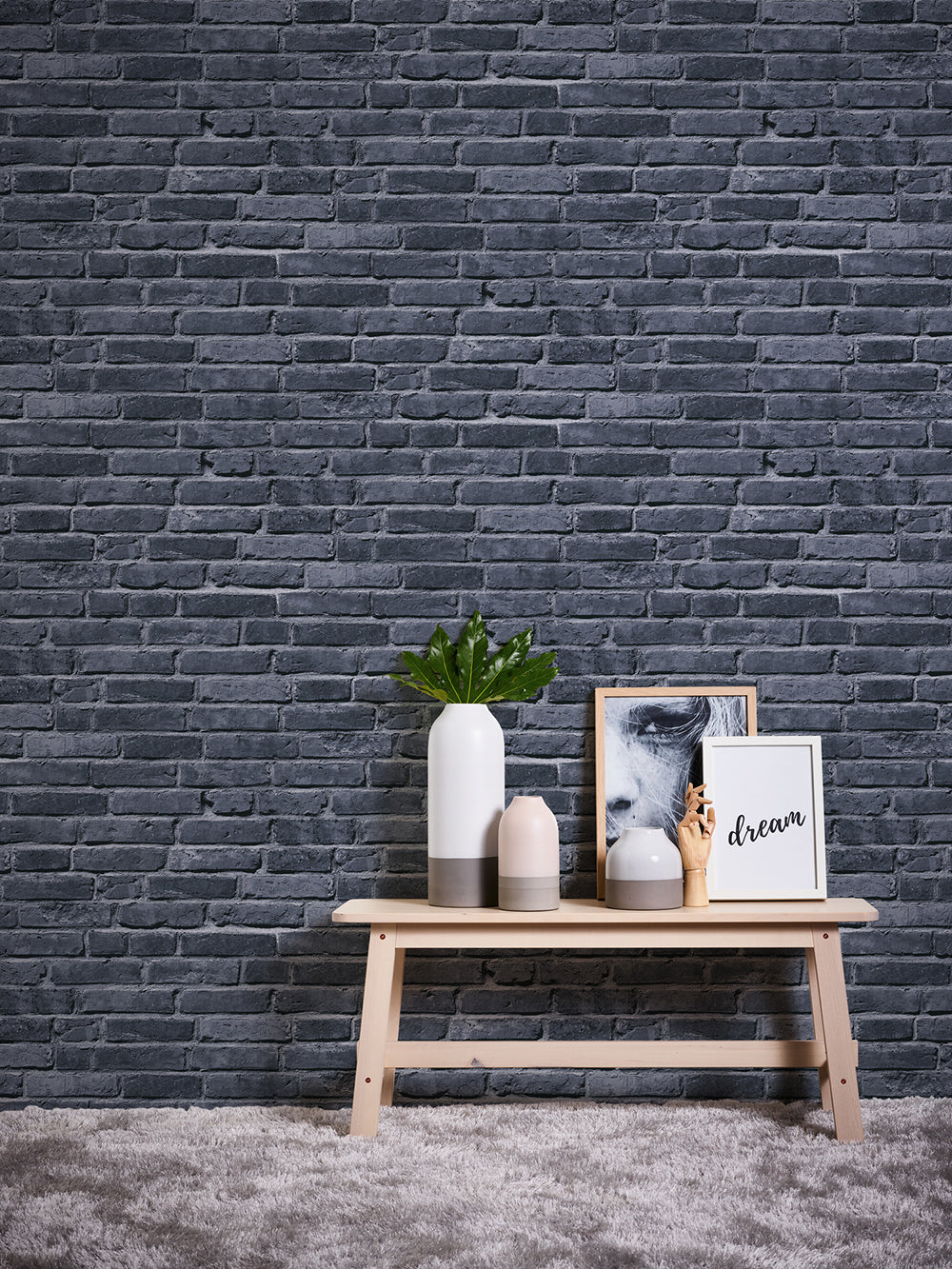 Little Love - Brick Wall kids wallpaper AS Creation    