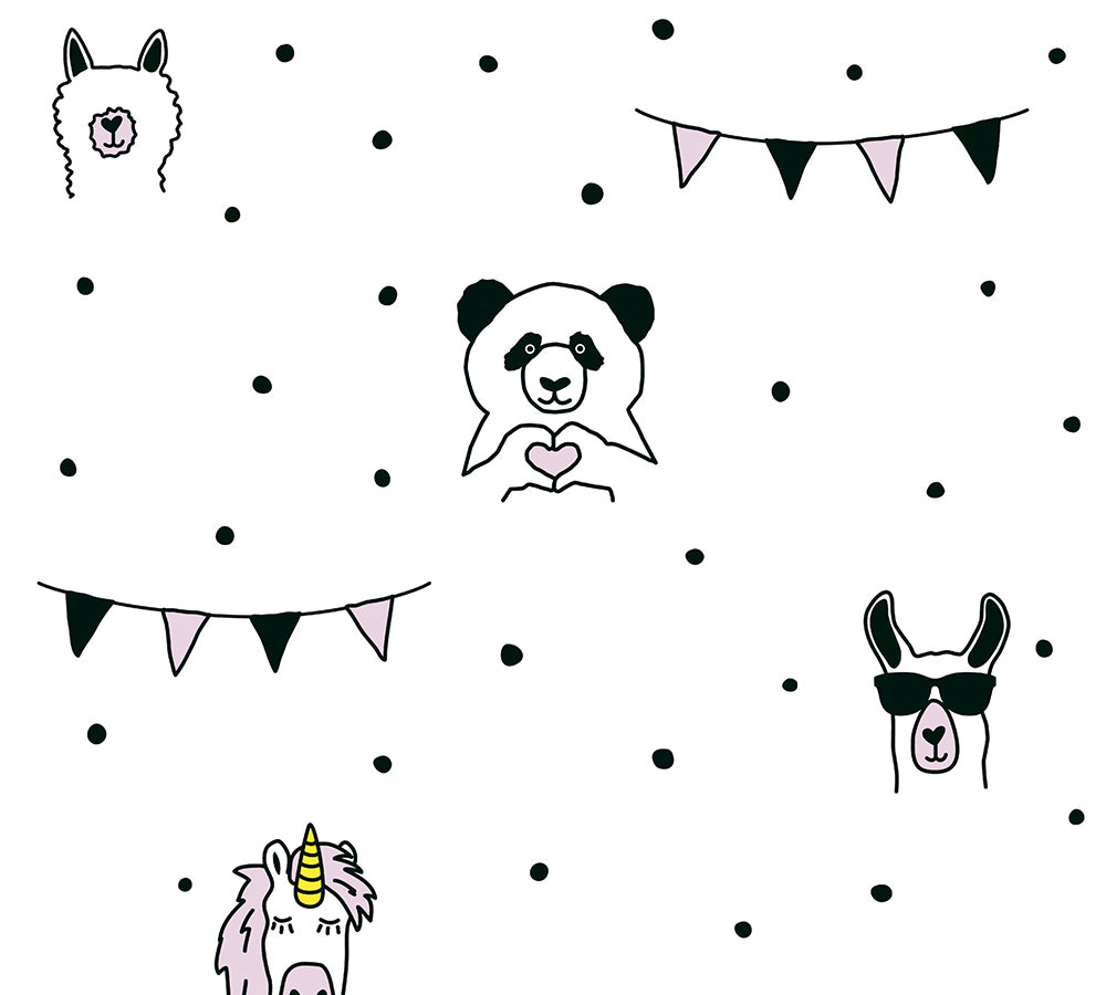 Little Love - Nature kids wallpaper AS Creation Roll Pink  381381