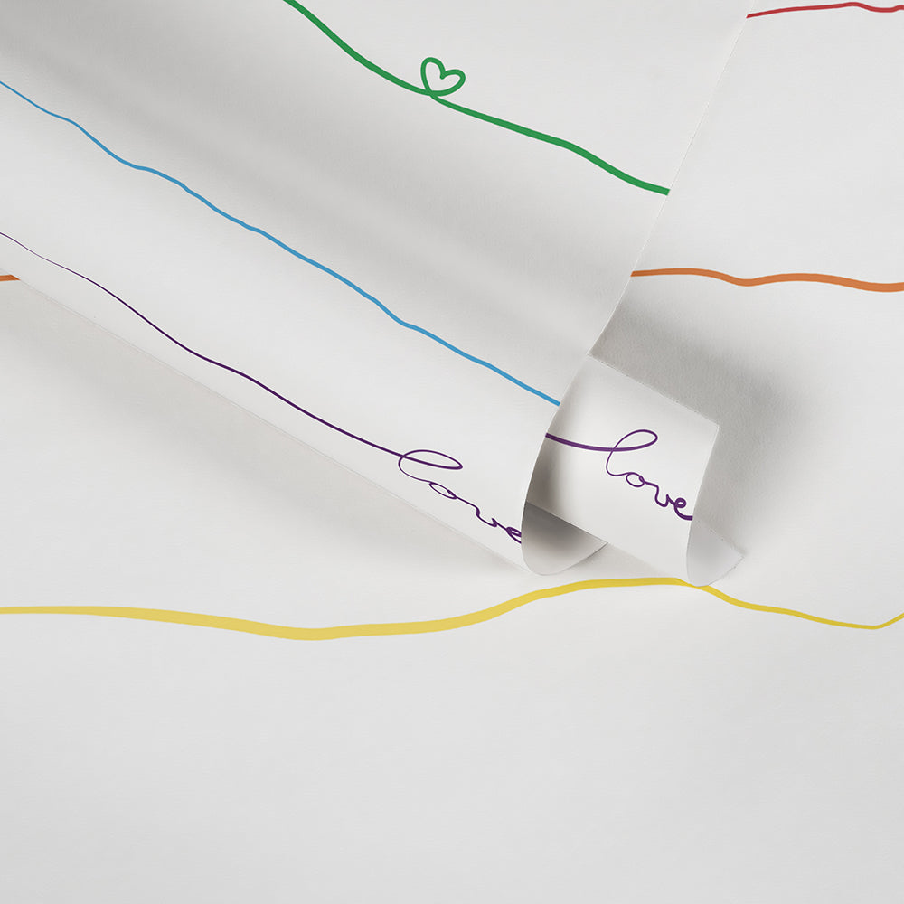 Little Love - Heart Ribbon kids wallpaper AS Creation    