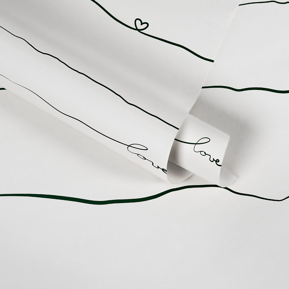 Little Love - Heart Ribbon kids wallpaper AS Creation    