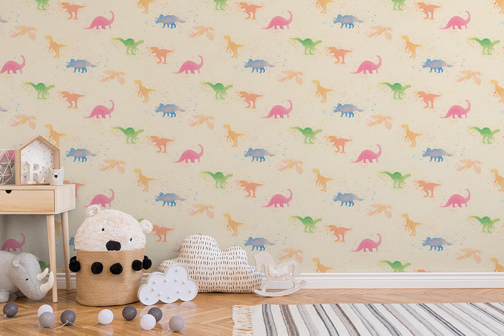 Little Love - Dinosours kids wallpaper AS Creation    