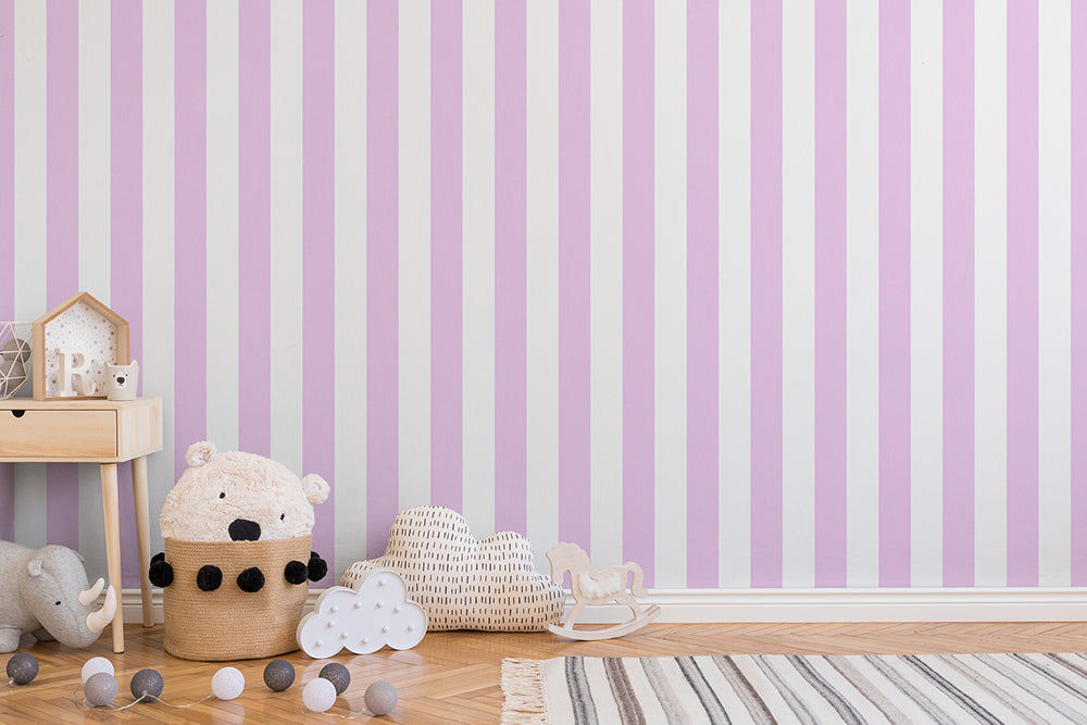 Little Love - Sweet Stripes kids wallpaper AS Creation    
