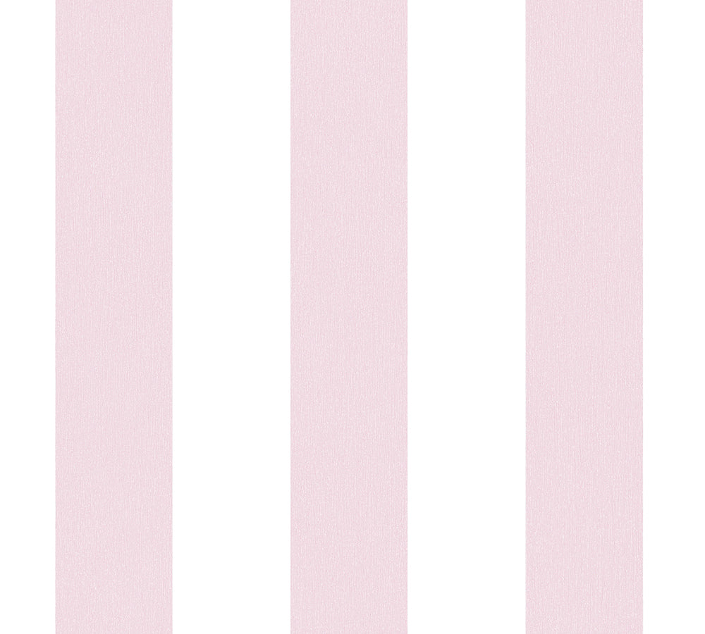 Little Love - Sweet Stripes kids wallpaper AS Creation Roll Light Pink  381482