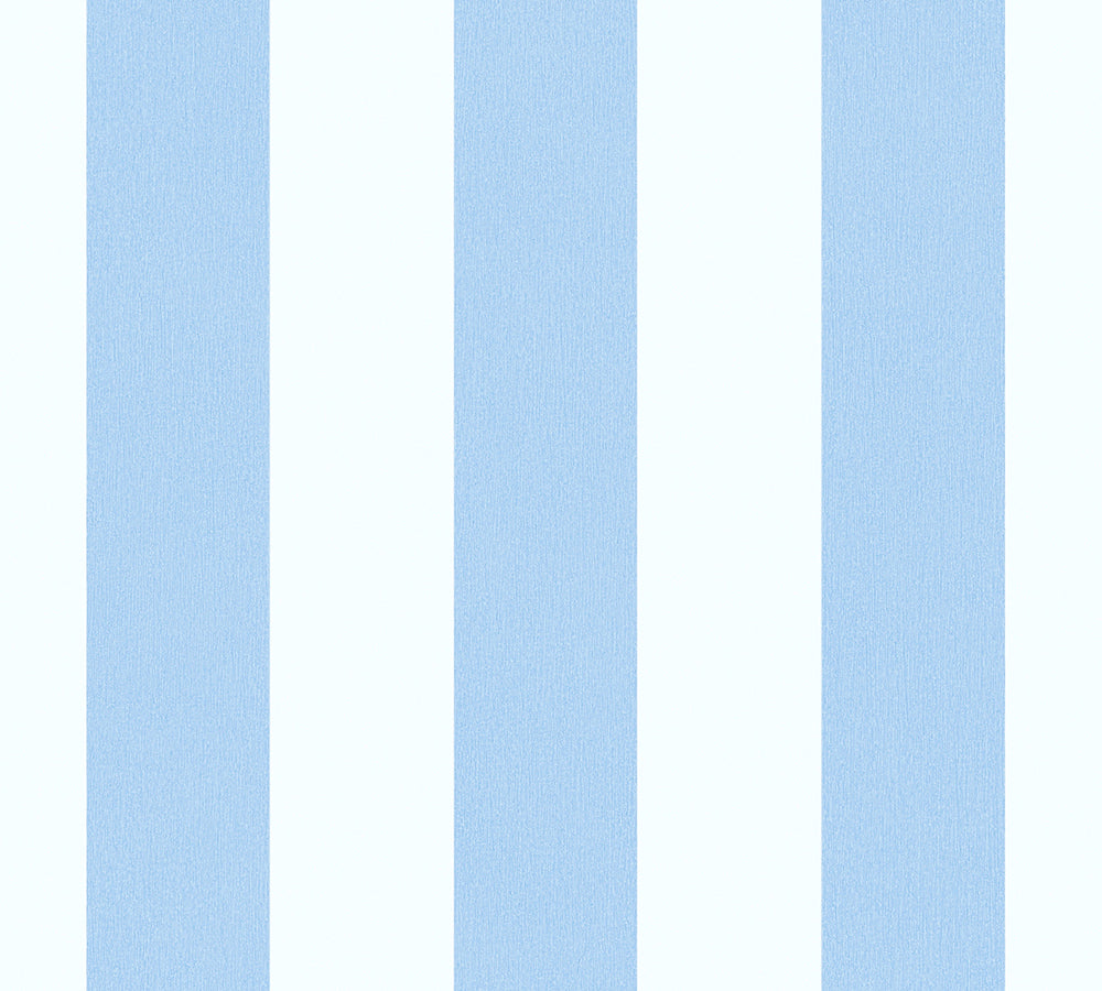 Little Love - Sweet Stripes kids wallpaper AS Creation Roll Blue  381485