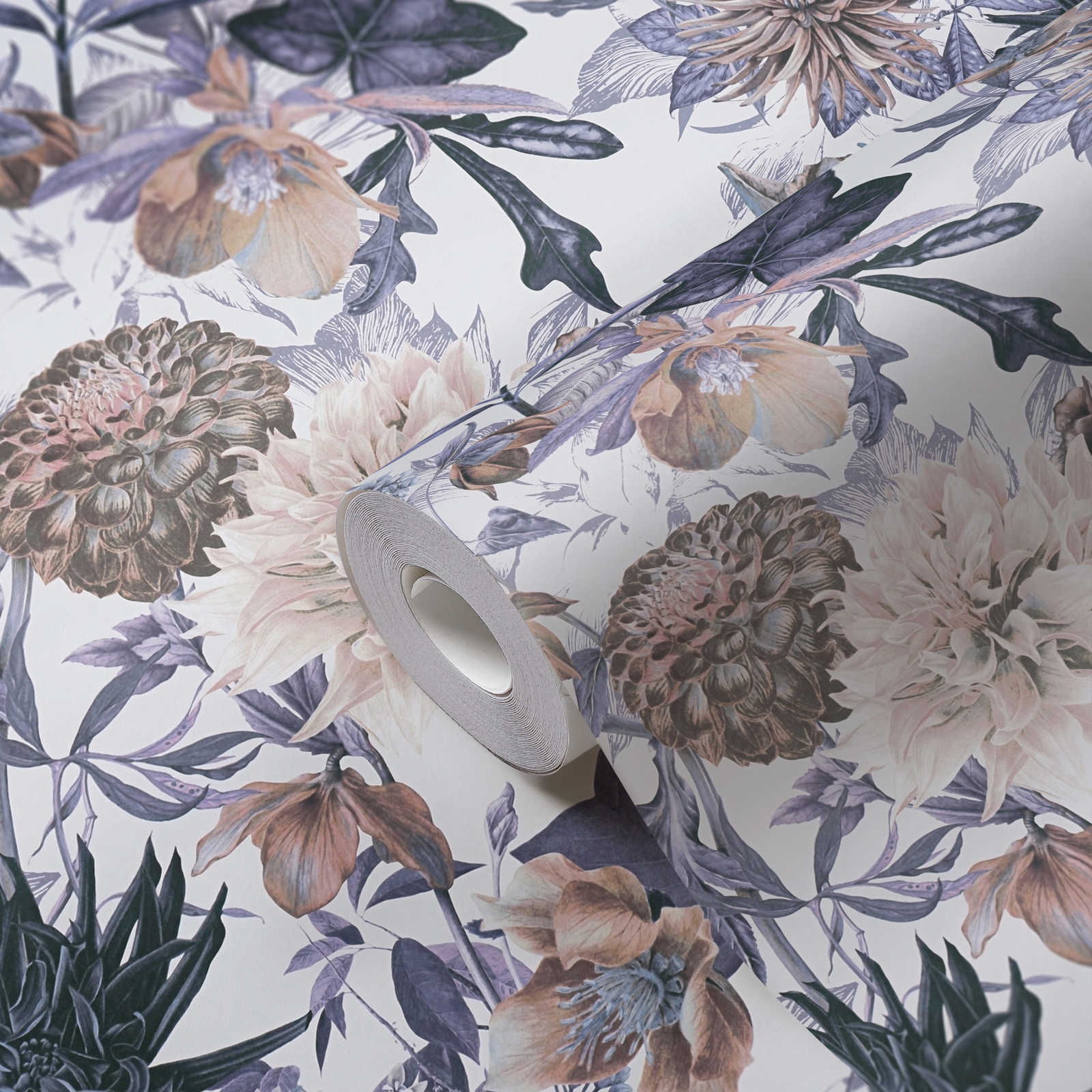 Dream Flowery - Flowers botanical wallpaper AS Creation    