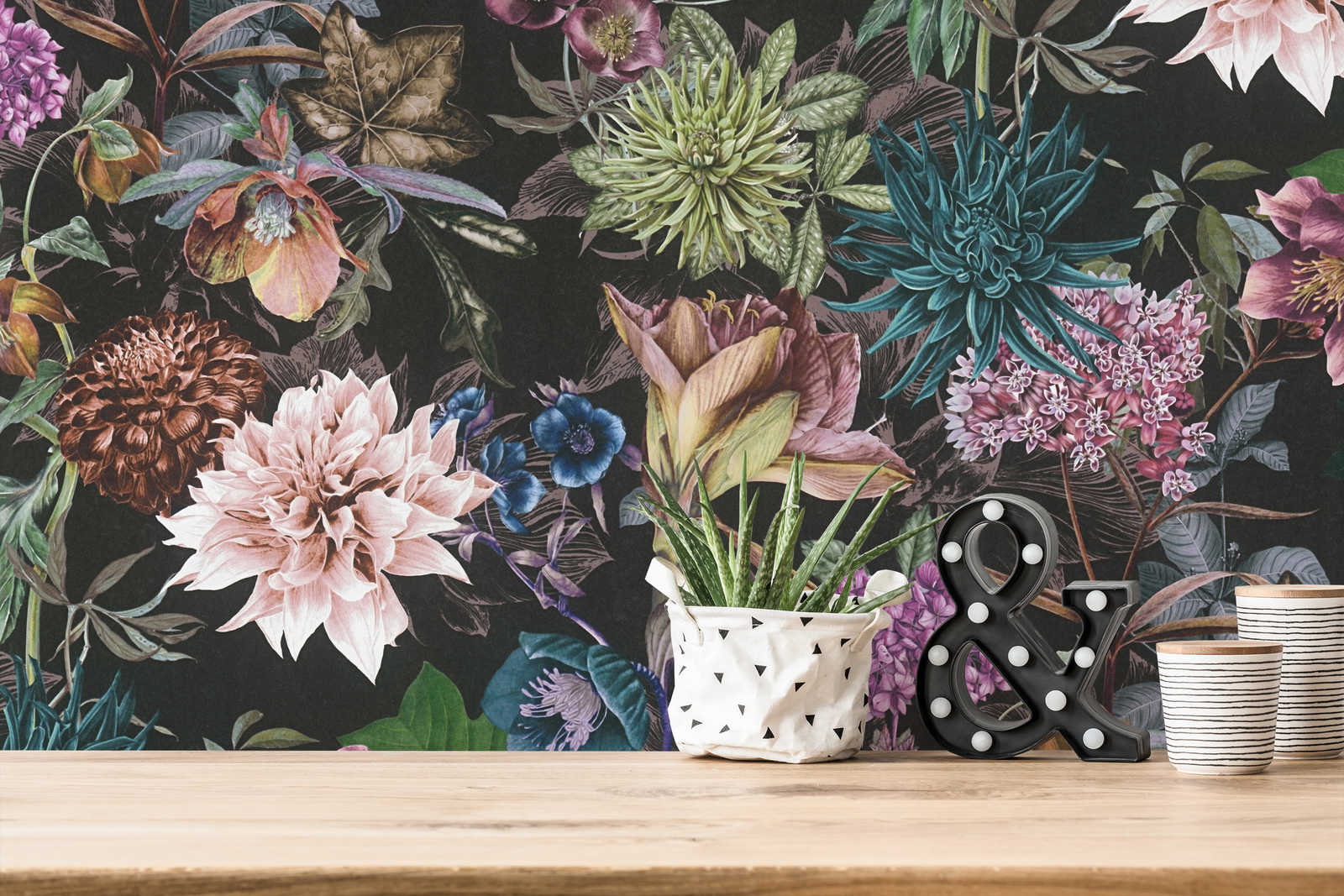 Dream Flowery - Flowers botanical wallpaper AS Creation    