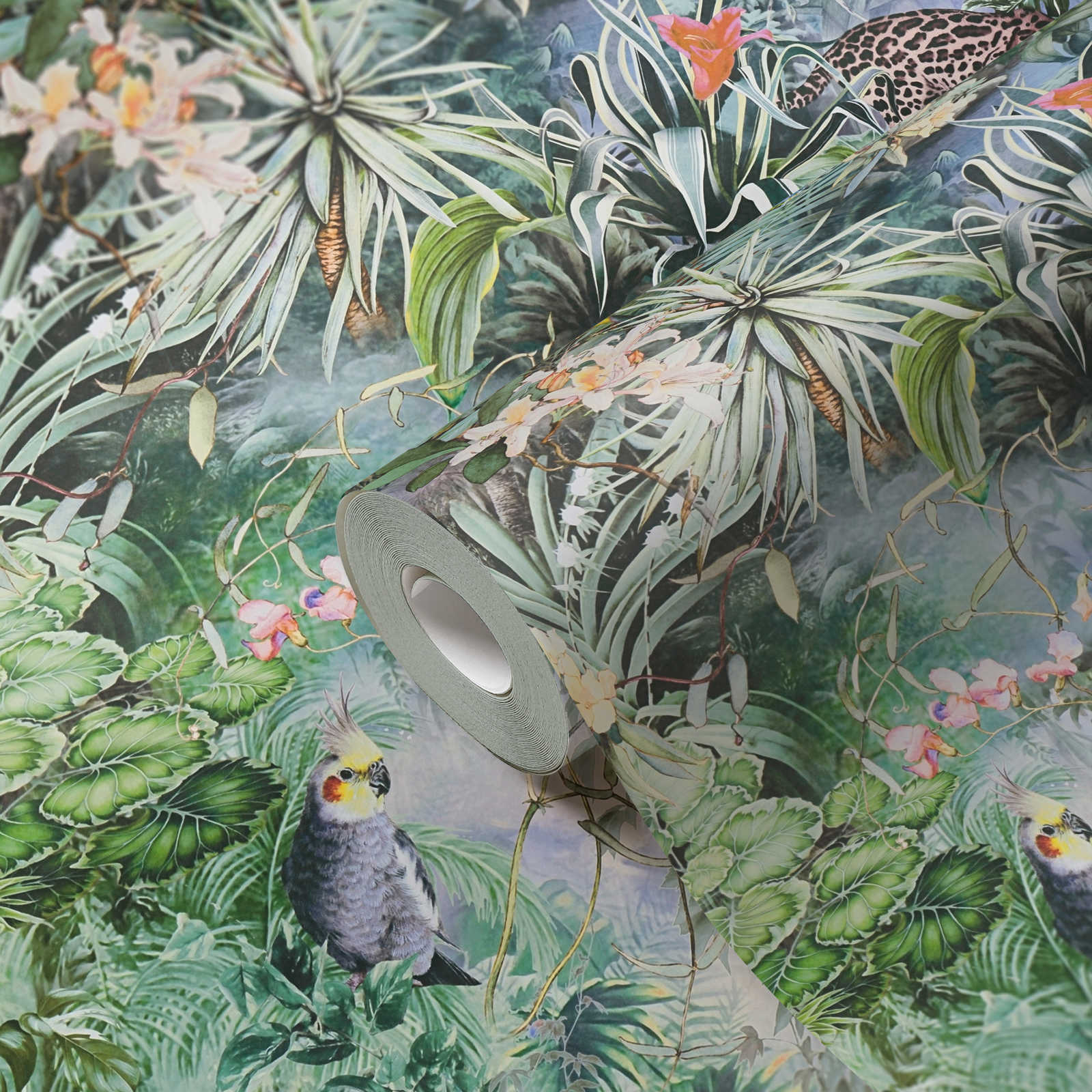 Dream Flowery - Exotic Jungle botanical wallpaper AS Creation    