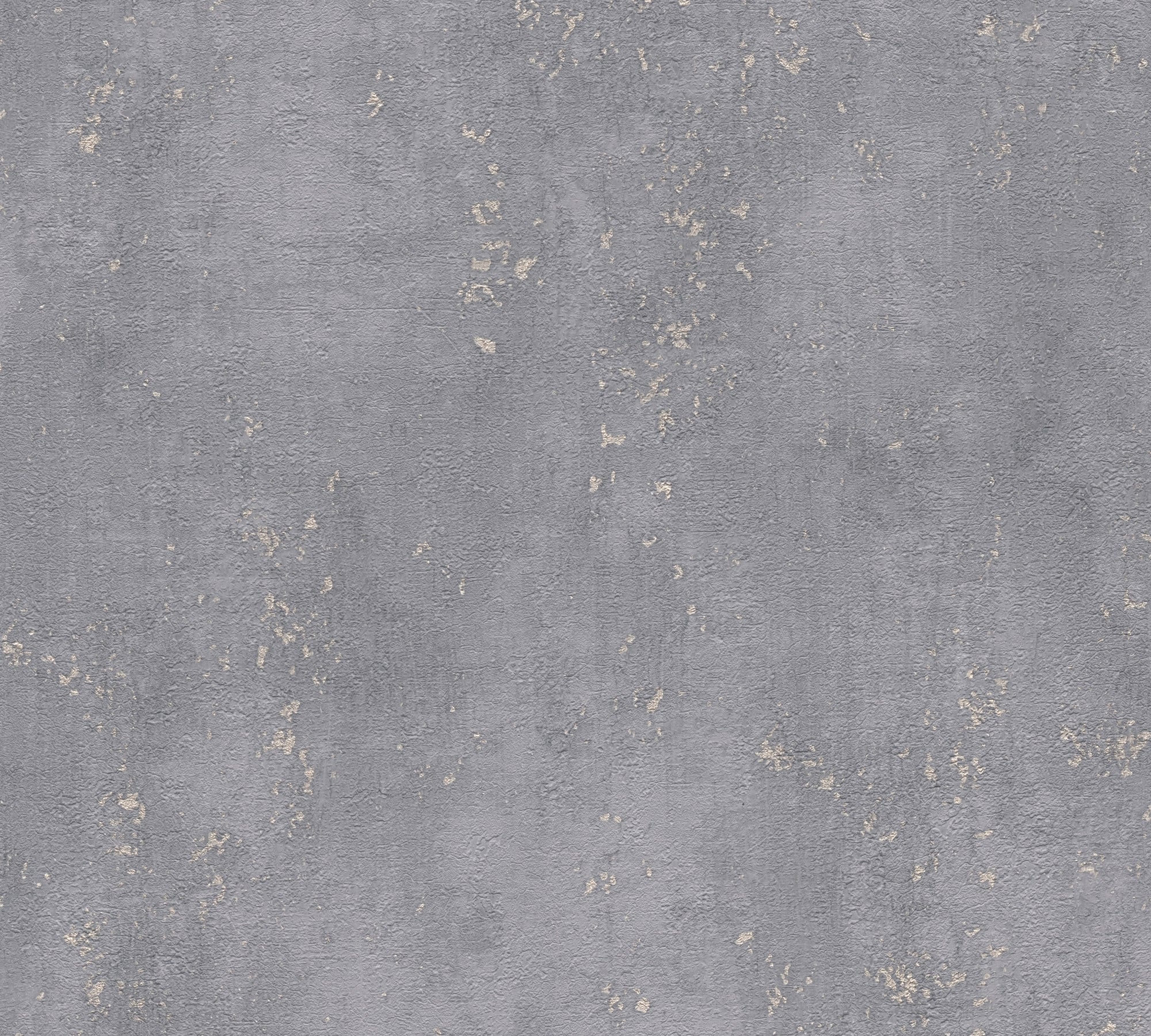 Titanium 3 - Weathered Concrete plain wallpaper AS Creation Roll Grey  381952