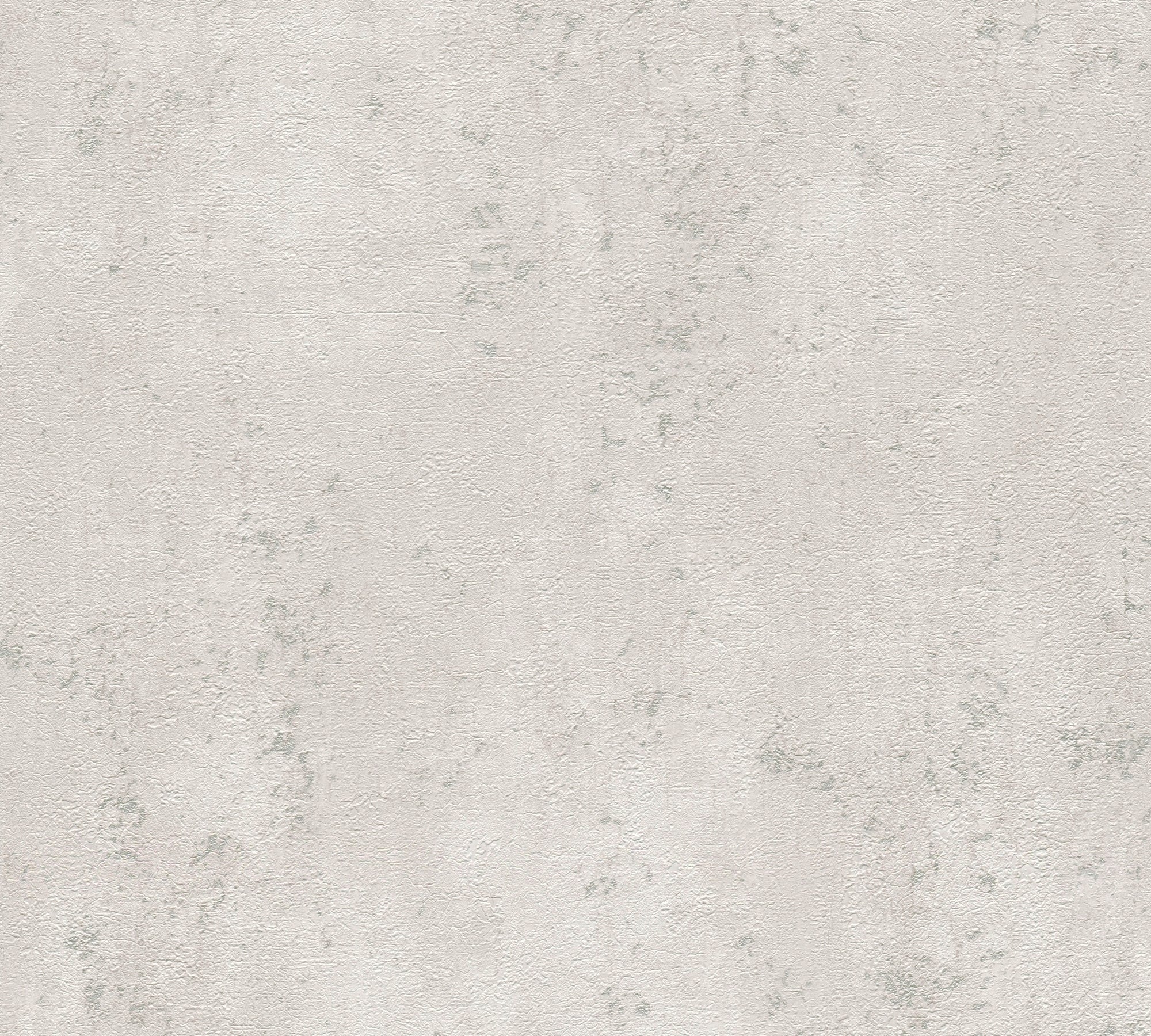 Titanium 3 - Weathered Concrete plain wallpaper AS Creation Roll Cream  381954